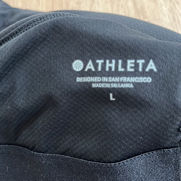 NWOT Athleta bra cropped halter - Picture 5 of 5